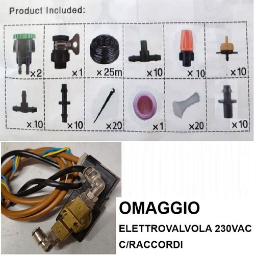 Kit irrigazione per - kit,