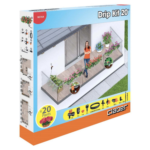 Claber 90764 kit drip - drip, 20